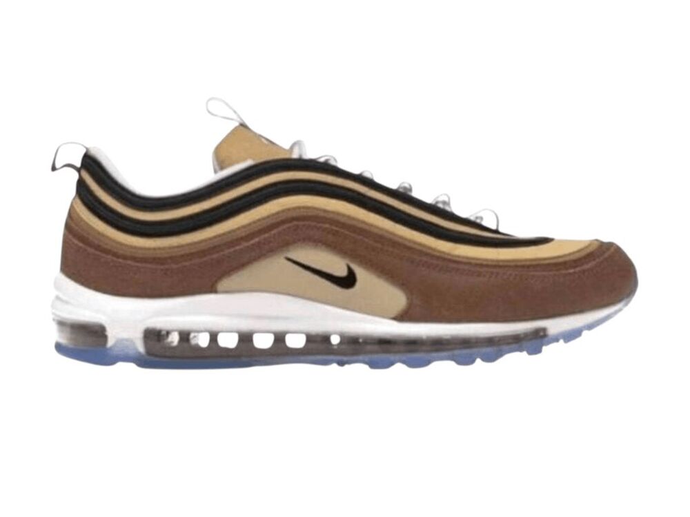 NIKE Air Max 97 'Shipping Box Ale Brown' Running Shoes Size 9.5